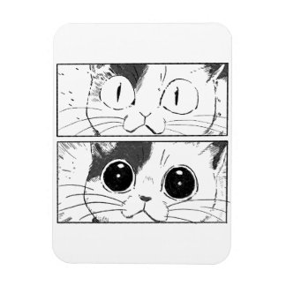 Magnet Flexible Funny Cat Design