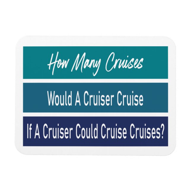 Magnet Flexible Funny Cruise Ship Humour Cabine Marqueur de porte (Horizontal)