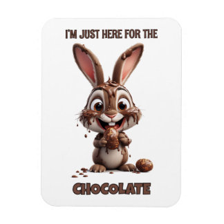 Magnet Flexible Funny Easter Bunny – Cute & Playful Easter Design