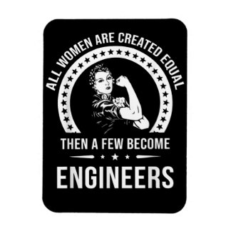 Magnet Flexible Funny Engineer For All Women