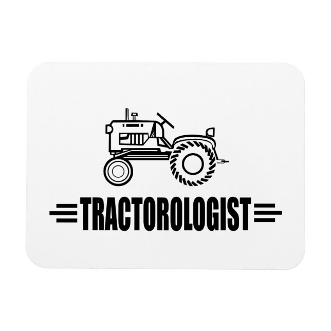 Magnet Flexible Funny tractor (Horizontal)