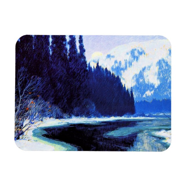 Magnet Flexible Gagnon - Un ruisseau silencieux du Nord (Horizontal)