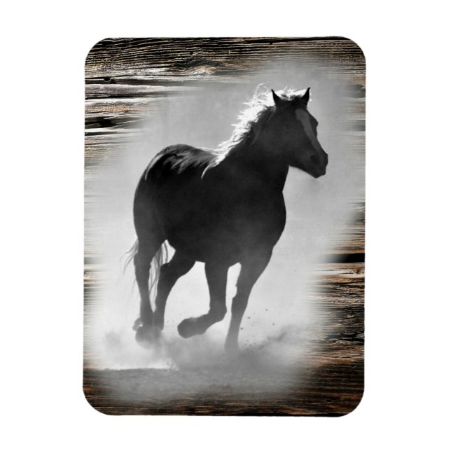 Magnet Flexible Galloping de Wild Horse (Vertical)
