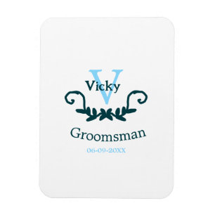 Magnet Flexible garçon d'honneur enterrement de vie de jeune fille