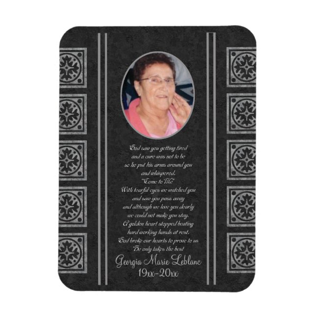 Magnet Flexible Garde-mémoire personnalisée (Vertical)