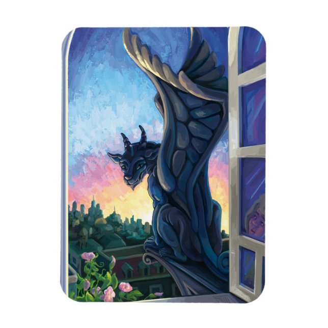 Magnet Flexible Gargoyle Guardian (Vertical)