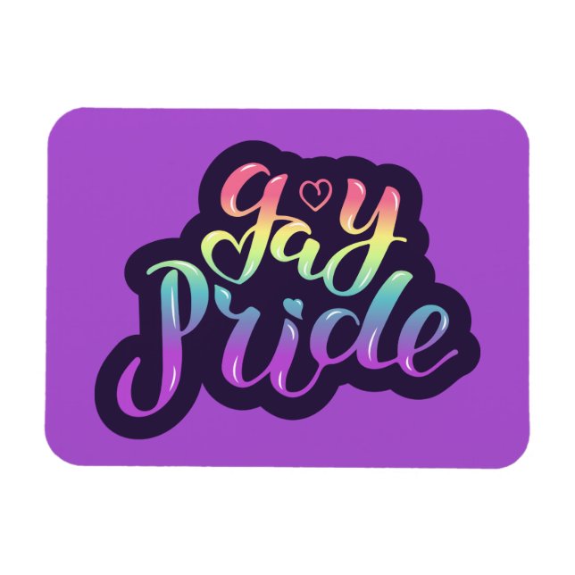 Magnet Flexible Gay pride (Horizontal)