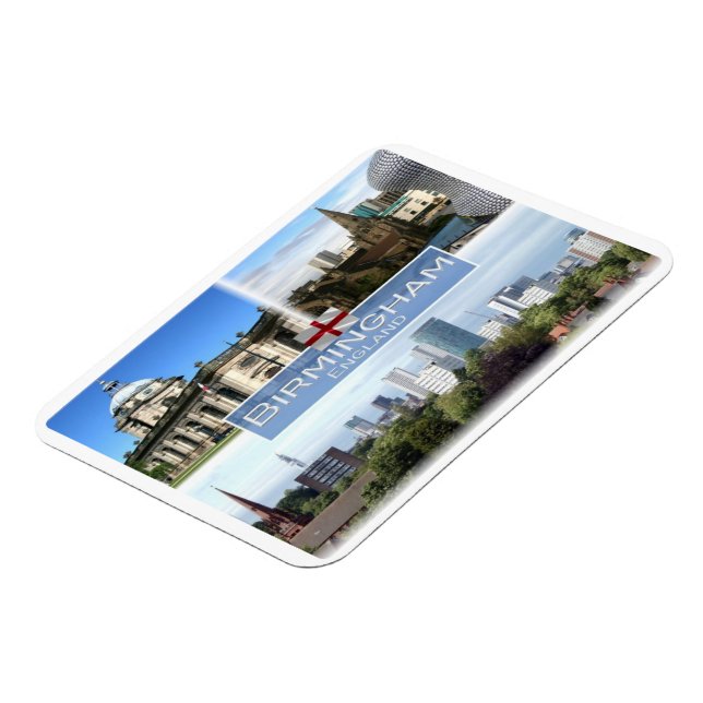 Magnet Flexible GB Royaume-Uni - Angleterre - Birmingham (Côté Gauche)