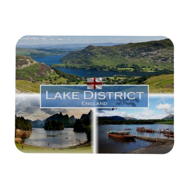 Magnet Flexible GB Royaume-Uni - Angleterre - Lake District N.P. - (Horizontal)