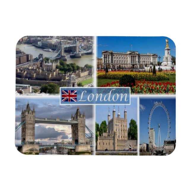 Magnet Flexible GB Royaume-Uni - Angleterre - Londres - (Horizontal)