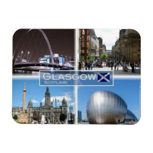 Magnet Flexible GB Royaume-Uni - Ecosse - Glasgow -