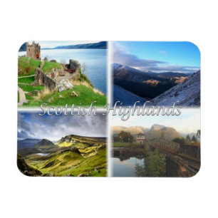 Magnet Flexible GB Royaume-Uni - Ecosse - Highlands écossais