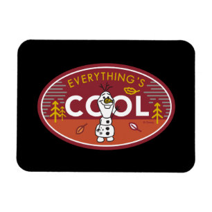 Magnet Flexible Gelé 2 Olaf - Tout est Cool