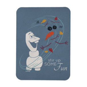 Magnet Flexible Gelée 2 : Olaf Et Le Vent