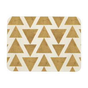 Magnet Flexible Geo Step extérieur Motif géométrique or