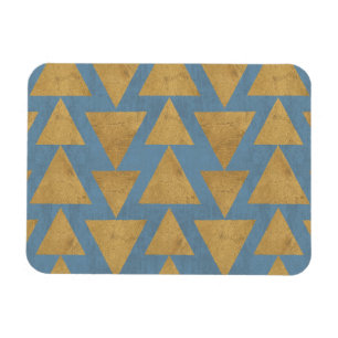 Magnet Flexible Geo Step extérieur Motif Gold & Blue