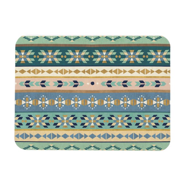 Magnet Flexible Geo Step extérieur | Motif indien (Horizontal)