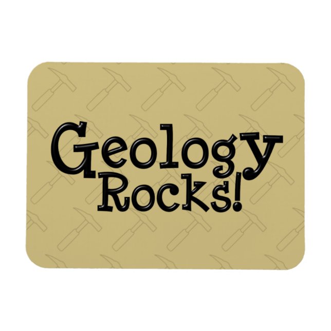Magnet Flexible géologie rocks! (Horizontal)
