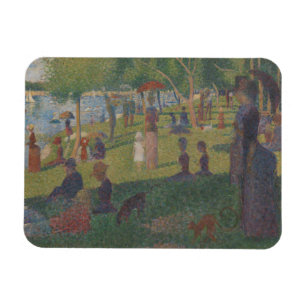 Magnet Flexible Georges Pierre Seurat   Etudier pour un dimanche s