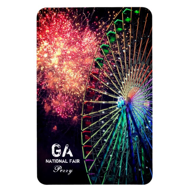 Magnet Flexible Georgia National Fair, Perry GA (Vertical)
