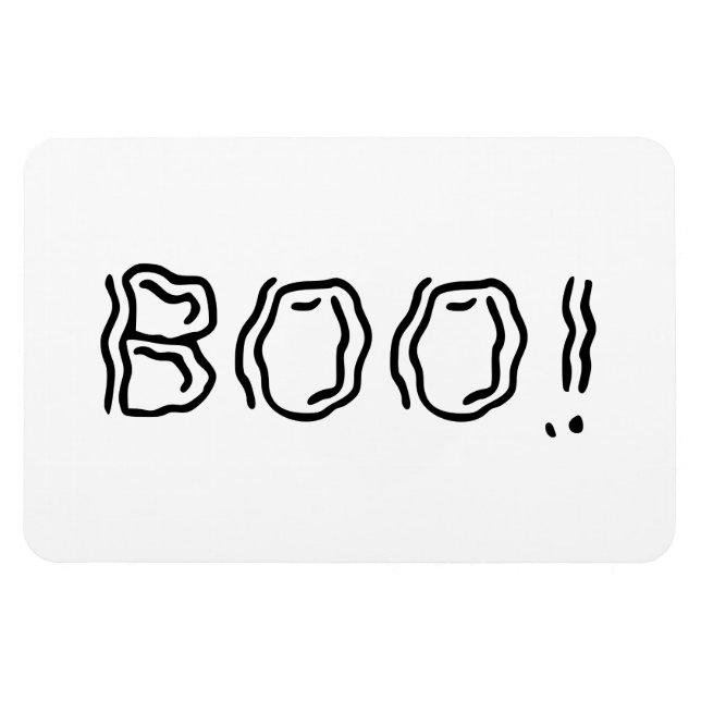 Magnet Flexible Ghomajorité Boo ! (Horizontal)
