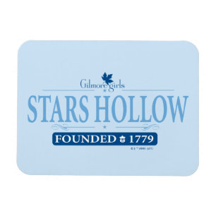 Magnet Flexible Gilmore Girls  Logo de Stars Hollow