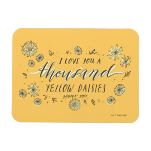Magnet Flexible Gilmore Girls Mille Faisées Jaunes