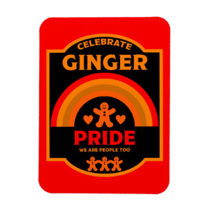 Magnet Flexible Ginger Pride Jour Mois Événements
