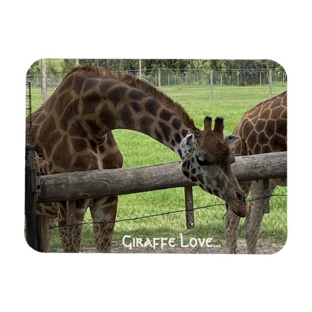 Magnet Flexible Giraffe Love... (Horizontal)