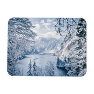 Magnet Flexible Glace et neige Lac Königssee, Allemagne