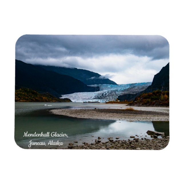 Magnet Flexible Glacier Mendenhall, Juneau, Alaska (Horizontal)