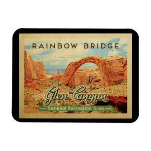 Magnet Flexible Glen Canyon Vintage voyage national des loisirs