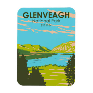 Magnet Flexible Glenveagh National Park Irlande Lough Veagh Travel