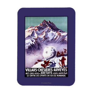 Magnet Flexible Gnomes vilains faisant l'affiche géante de