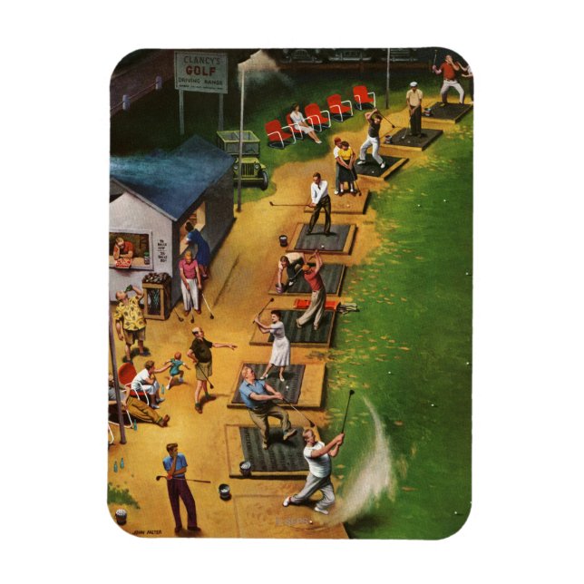 Magnet Flexible Golf Driving (Vertical)