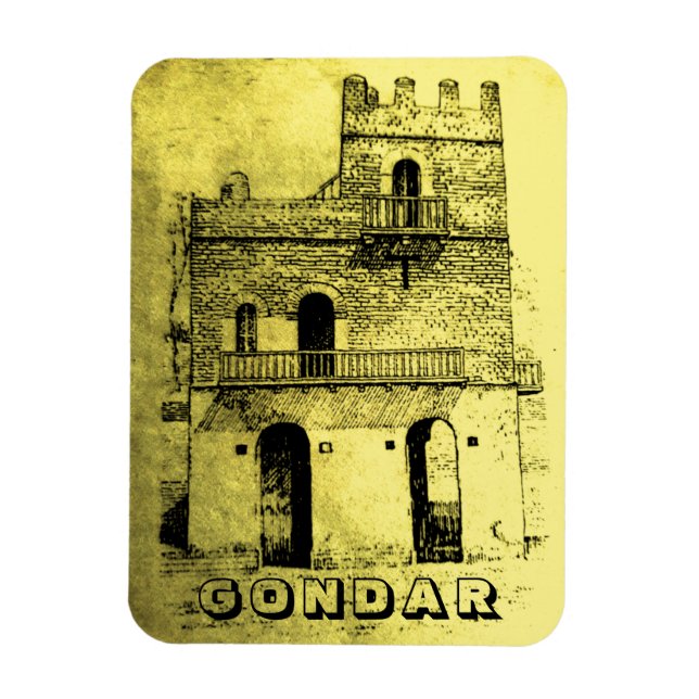 Magnet Flexible Gondar Éthiopie (Vertical)