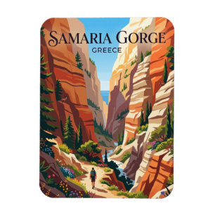 Magnet Flexible Gorge de Samarie Grèce