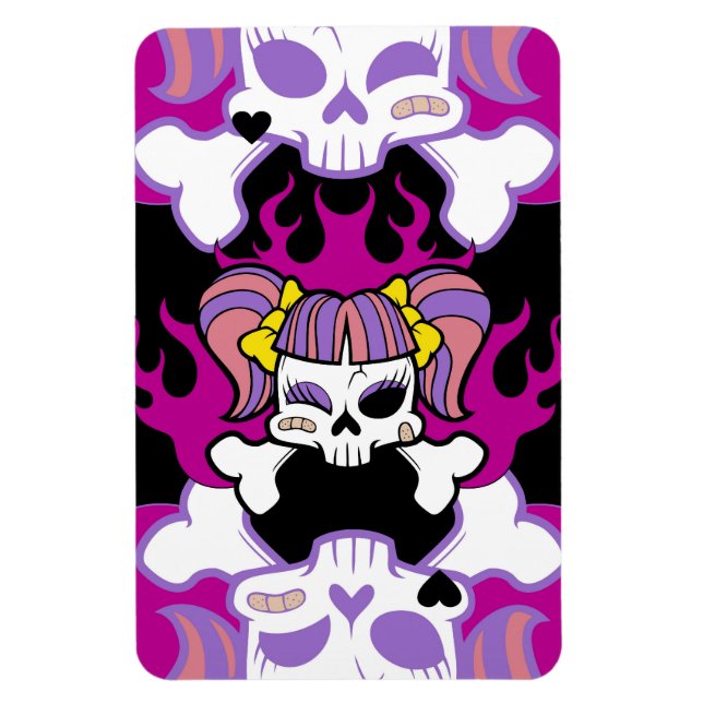 MAGNET FLEXIBLE GOTH GIRL (Vertical)