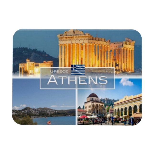 Magnet Flexible GR Grèce - Athènes - (Horizontal)