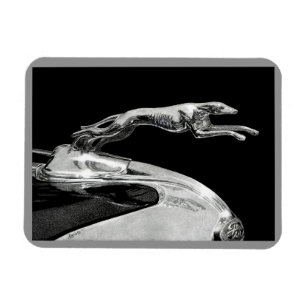 Magnet Flexible "Grâce chromée" - Aimant gris