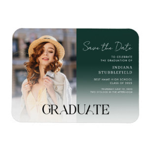 Magnet Flexible Grad 2023 Photo Graduation Save the Date