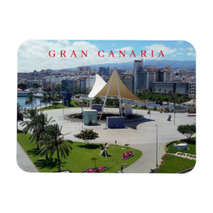 Magnet Flexible Gran Canaria vue du terminal de bus frigo aimant