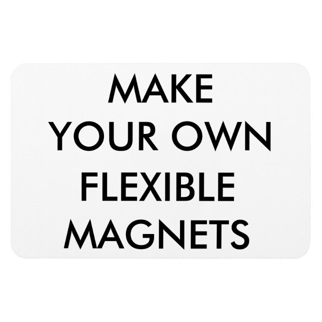 Magnet Flexible Grand aimant de réfrigérateur flexible personnalis (Horizontal)