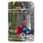 Grand aimant photo personnalisé