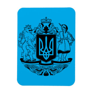 Magnet Flexible Grand blason de l'Ukraine