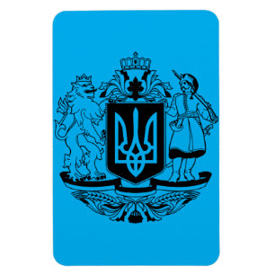 Magnet Flexible Grand blason de l'Ukraine