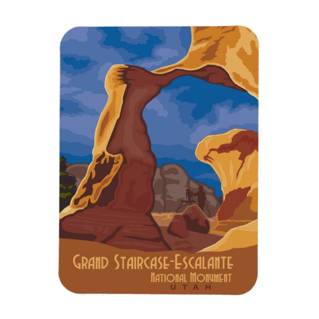 Magnet Flexible Grand Escalier-Escalante (Vertical)