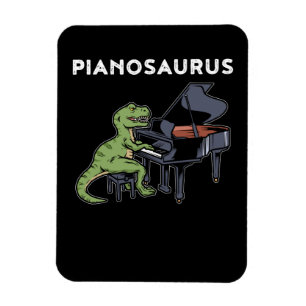 Magnet Flexible Grand Piano Cadeau Enfants Pianiste Dinosaur Musiq