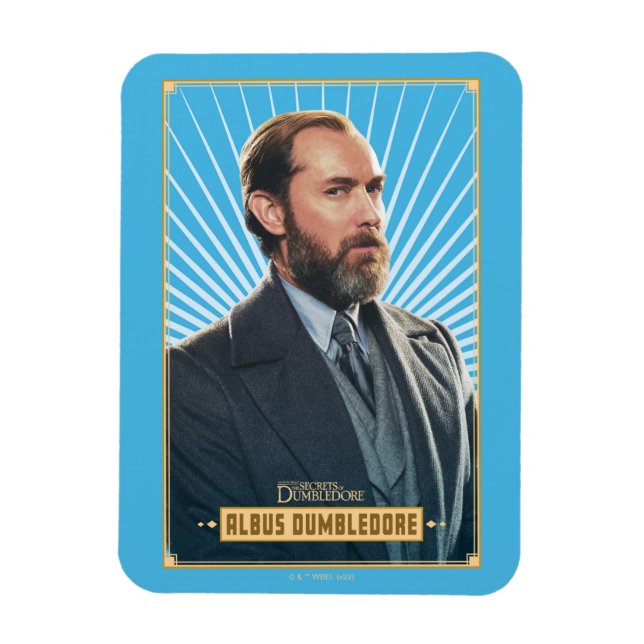 Magnet Flexible Graphique de caractères Albus Dumbledore (Vertical)