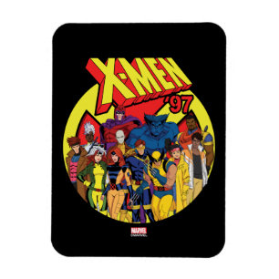 Magnet Flexible Graphique de groupe de personnages X-Men '97